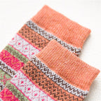 5 Pairs Bohemian Style Wool-Blend Socks