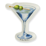 Martini Ceramic Cocktail Spoon Rest
