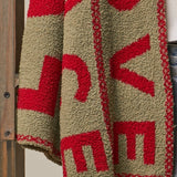 Colorblock Letter Print Cardigan