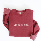 JESUS IS KING Graphic Sweatshirt