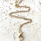 Hand Casted Swarovski Necklace