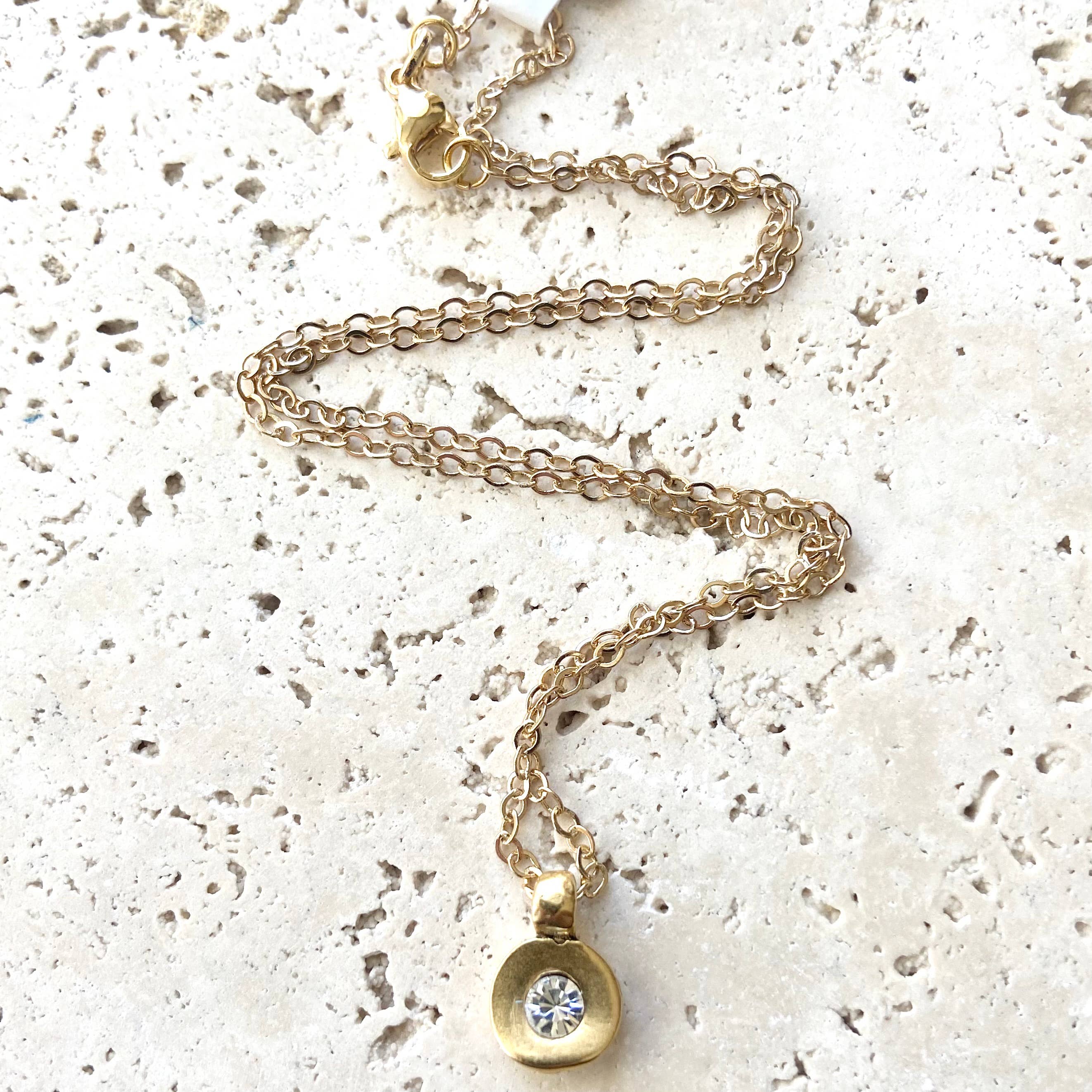 Hand Casted Swarovski Necklace