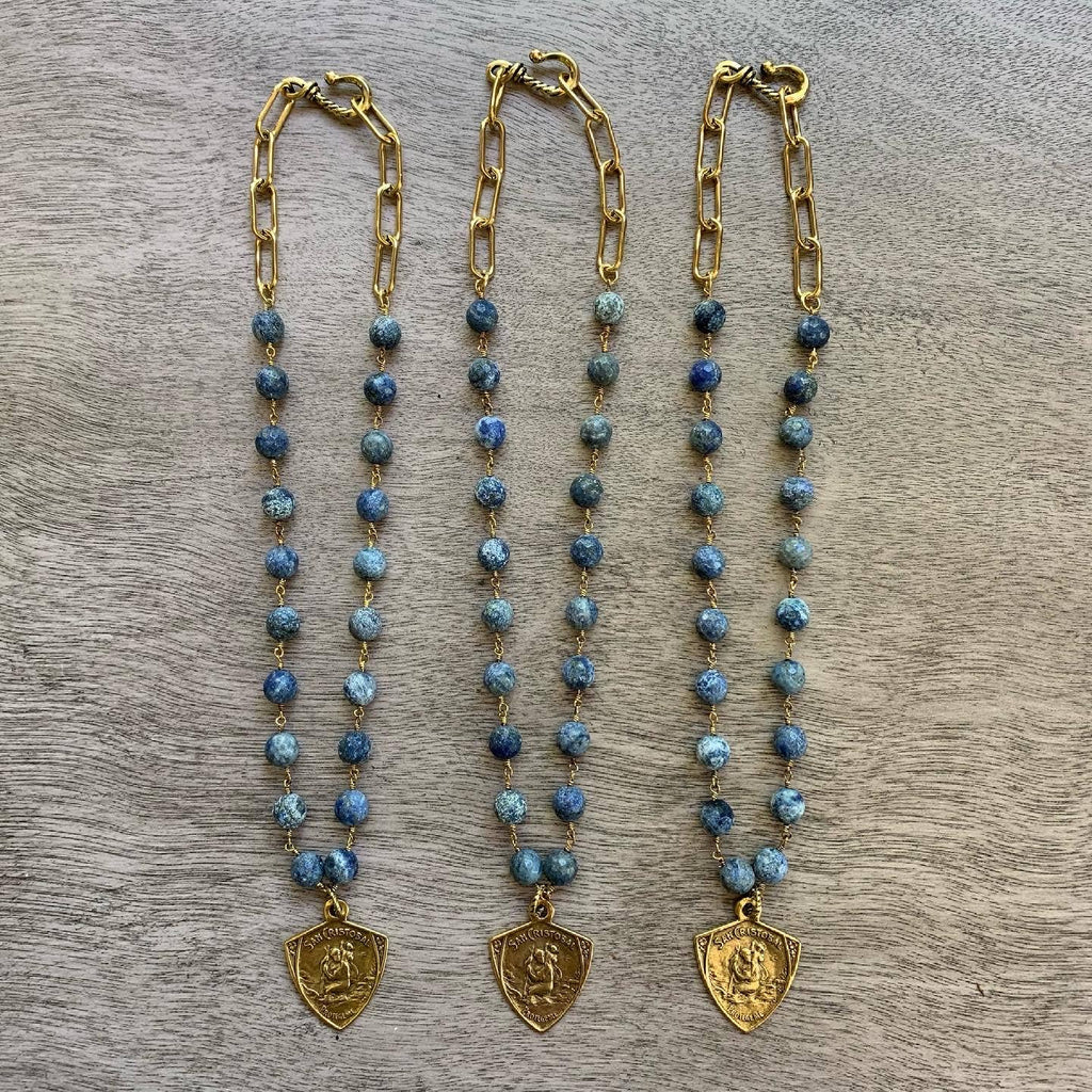 St. Christopher Pendant Necklace