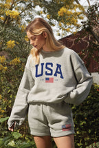 "USA" Graphic Sweatshirt