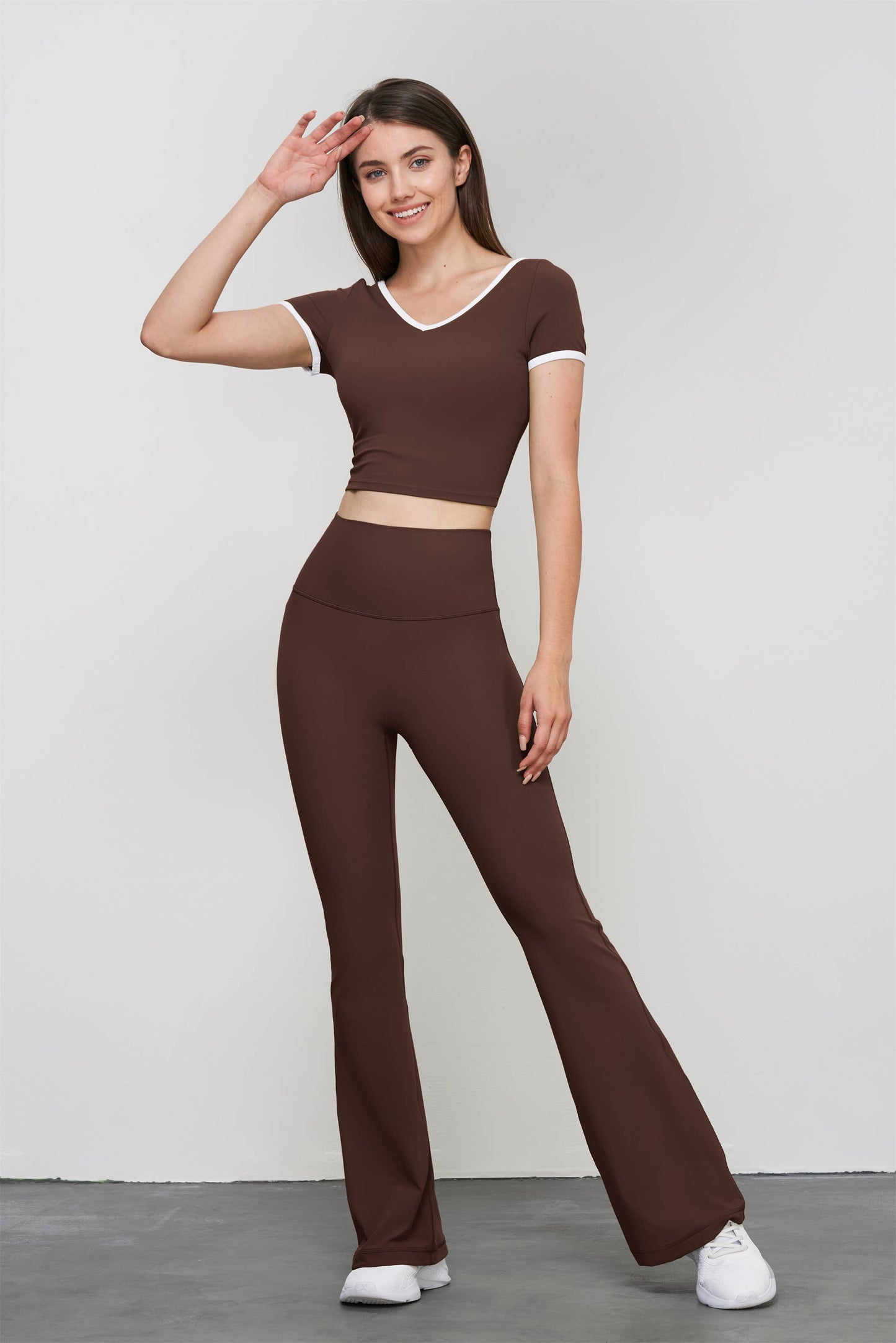 Athena High Waist Sculpting Flare Yoga Pants