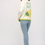 GOLF EMBROIDERED PATCH CARDIGAN LW2119