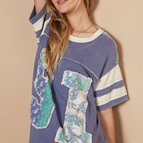 Oversize "91" Patch Top