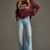 "Wine Weather" Sweater