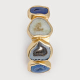 Multi Agate Cuff Bracelet