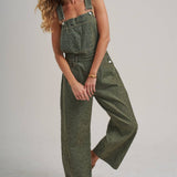 VINTAGE LEOPARD OVERALL JUMPSUIT WITH BARREL LEG SILHOUETTE
