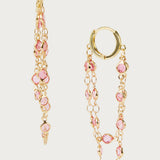 Glass Multi Layer Earring
