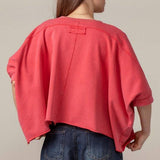Vintage Washed Relaxed Crop Top
