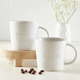 Face to Face Ceramic Coffee Mug - Coffee + Jesus