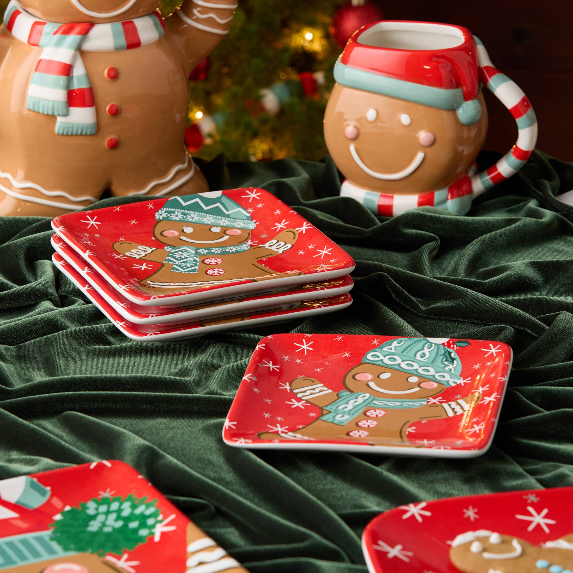 Christmas Whimsy Gingerbread Mug