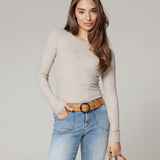 Pip | Vintage Full-Grain Leather Belt for Women