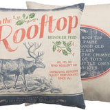 Up On The Rooftop Pillow