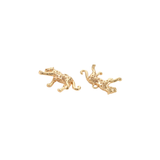 Gold Cheetah Charm