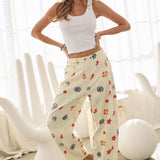 Marine Inspired Printed Pants