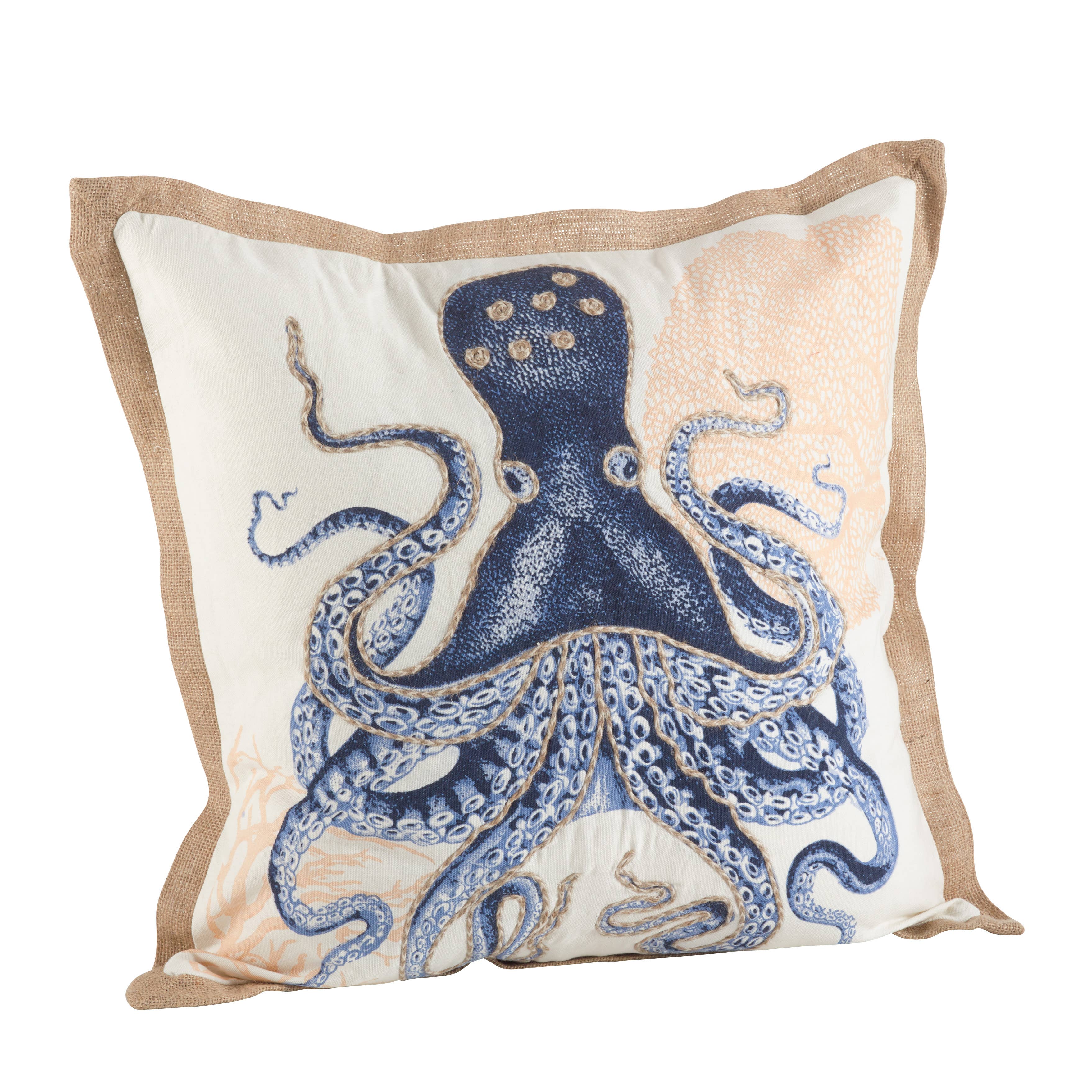 Down Filled Octopus Pillow