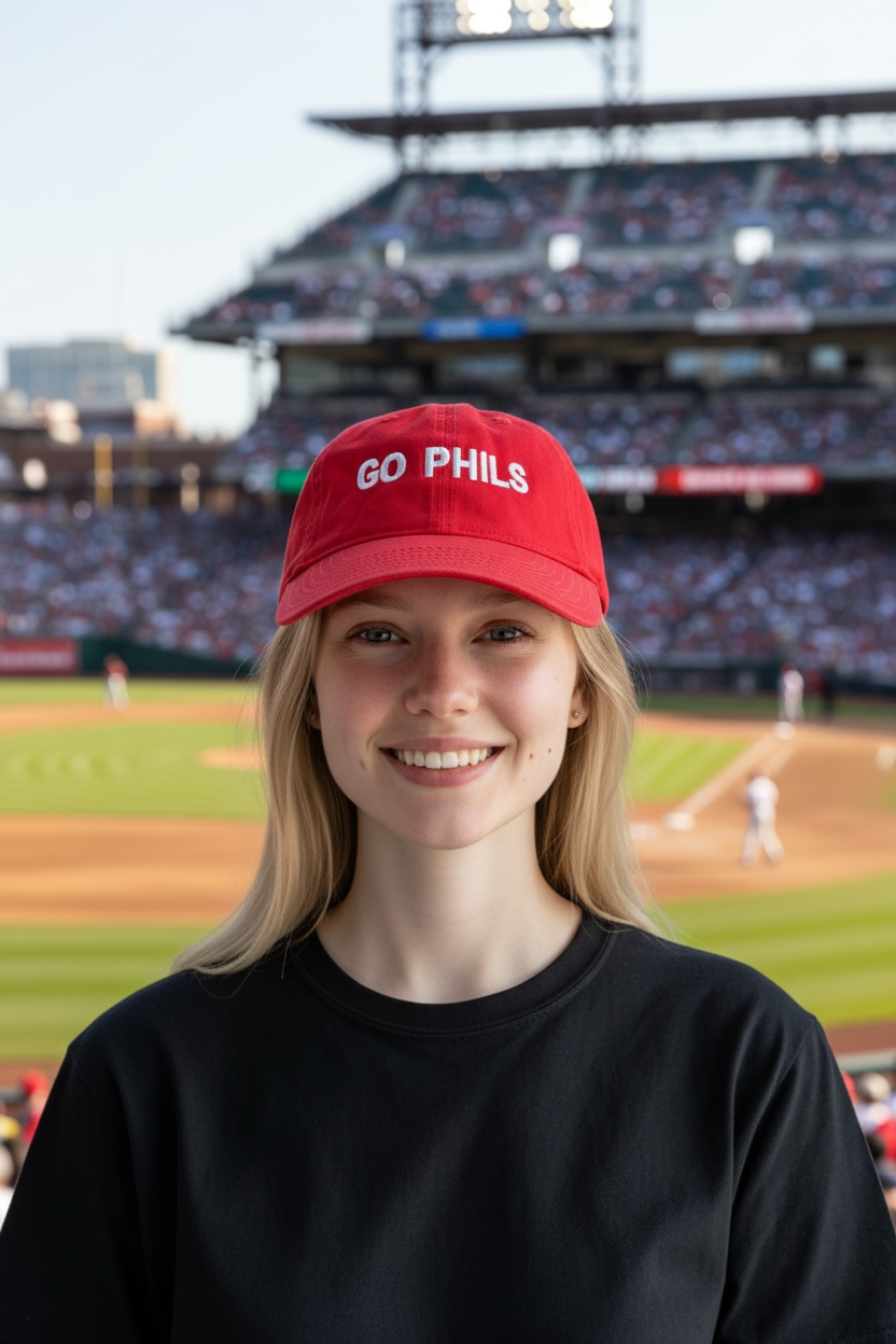Philadelphia "Go Phils" Embroidered Hat