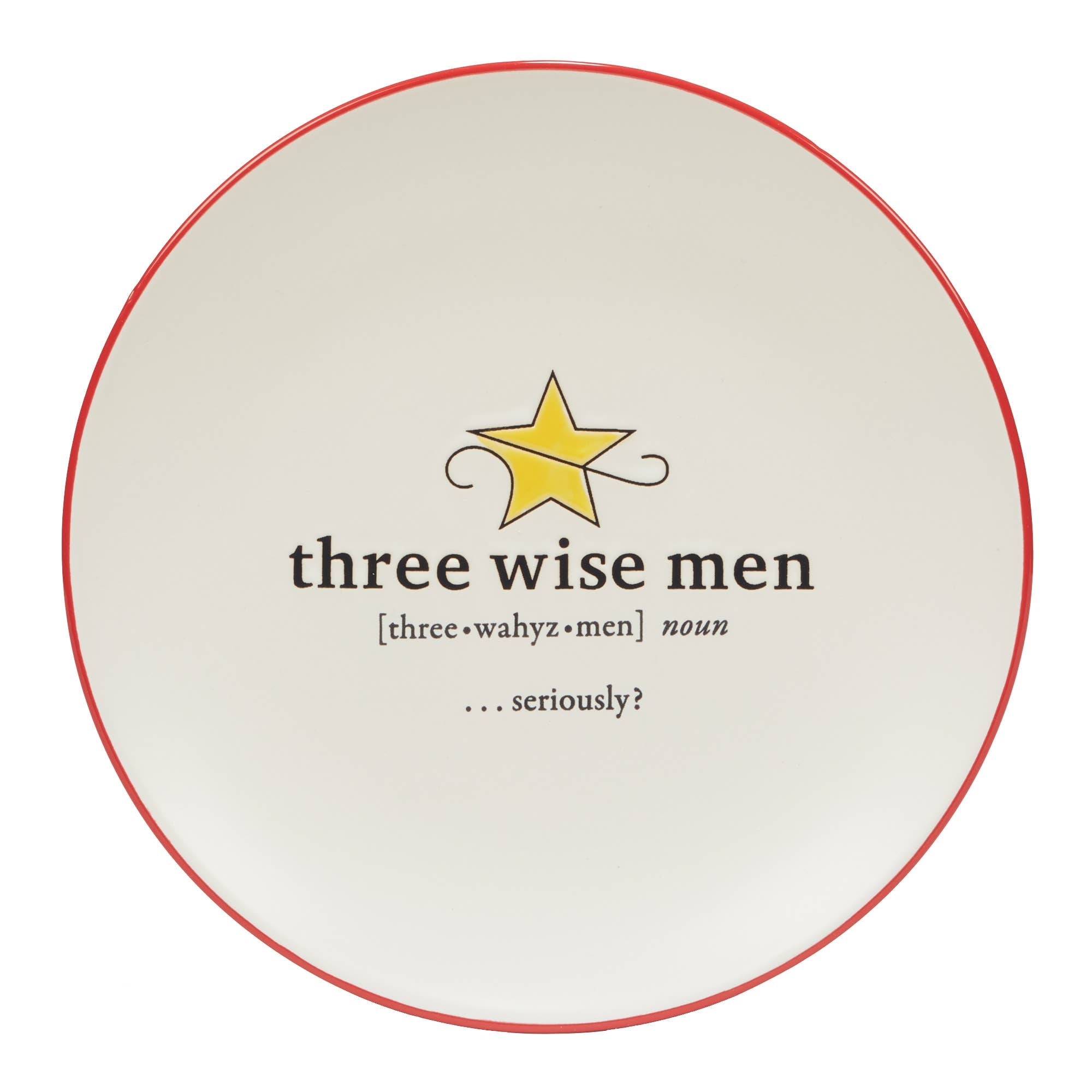 Christmas Sayings Dessert Plates