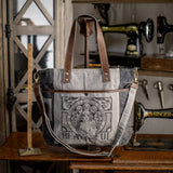 Beautiful Recycled Canvas Tote