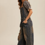 Barrel Jean Denim Overall