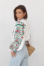 Floral Embroidered Blouse