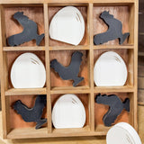 Chicken and Egg Tic-Tac-Toe