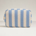 Striped Pattern Makeup Bag