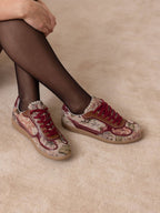 The Dalia | Mauve Sneaker