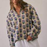 Sherpa Half Zip Pullover