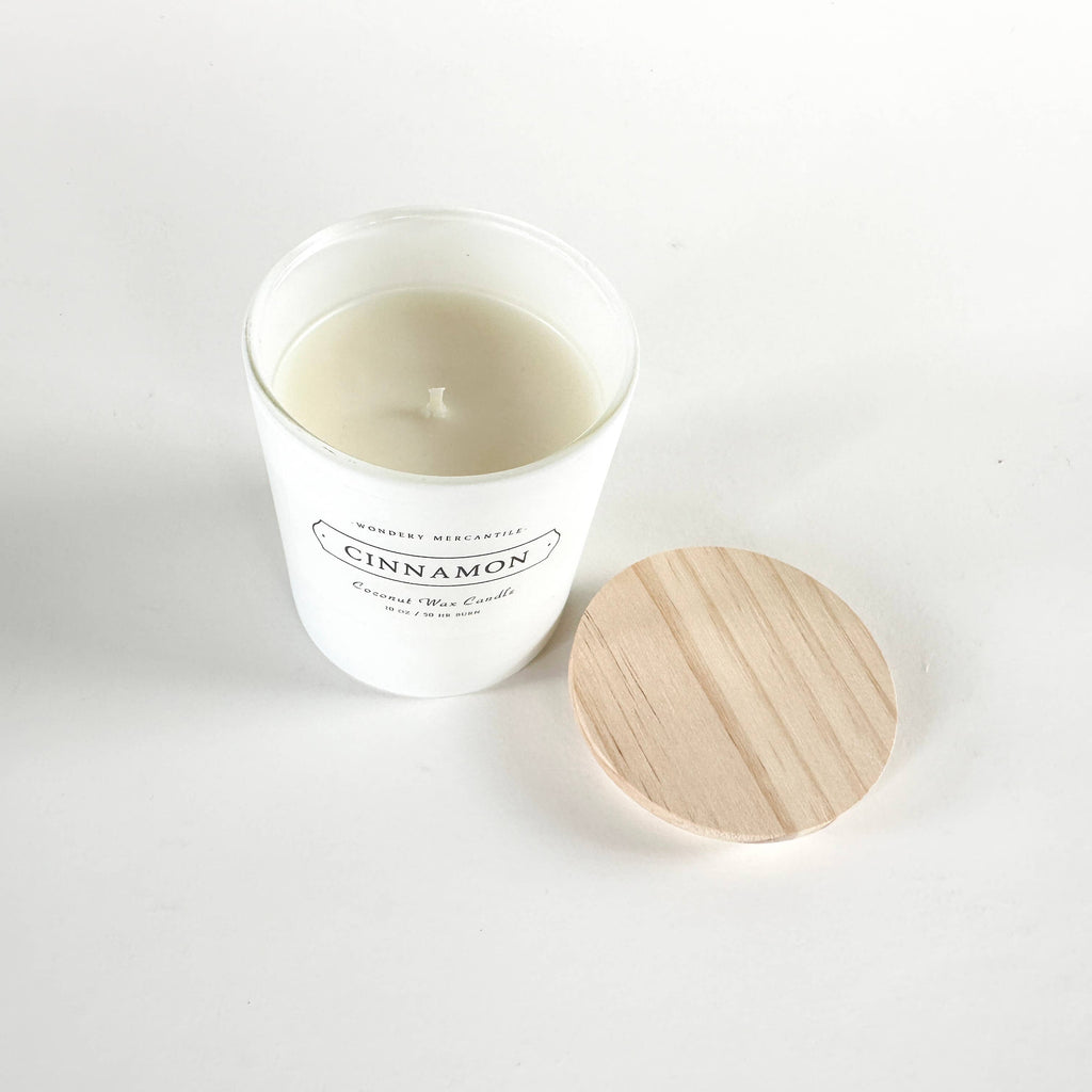 Cinnamon Coconut Wax Candle | Spicy Cinnamon & Cassia