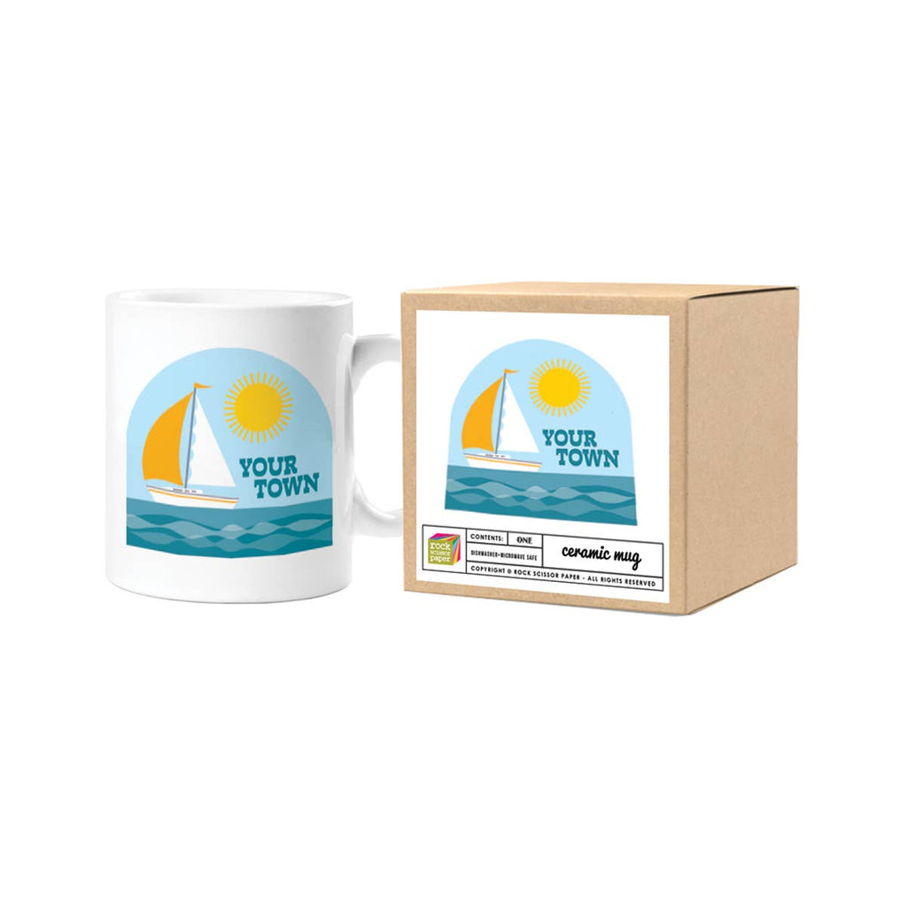 Rehoboth Sailboat Mug