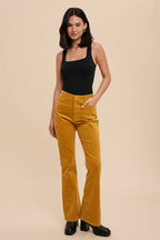 Flared Corduroy Pants