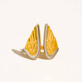 Silvane 18K Gold Non-Tarnish Angel Wing Ring