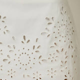71099 Embroidered Eyelet Washed Skort