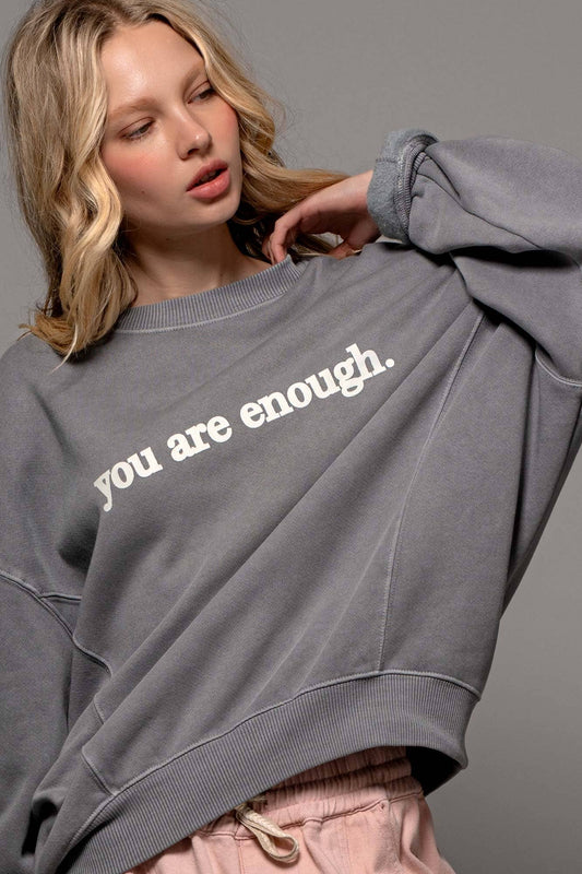 "You are Enough" Crewneck