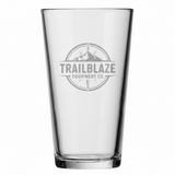 Custom Engraved 16 oz Pint Mixing Glass