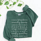 "COZY BLANKETS" Sweatshirt