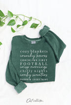 "COZY BLANKETS" Sweatshirt