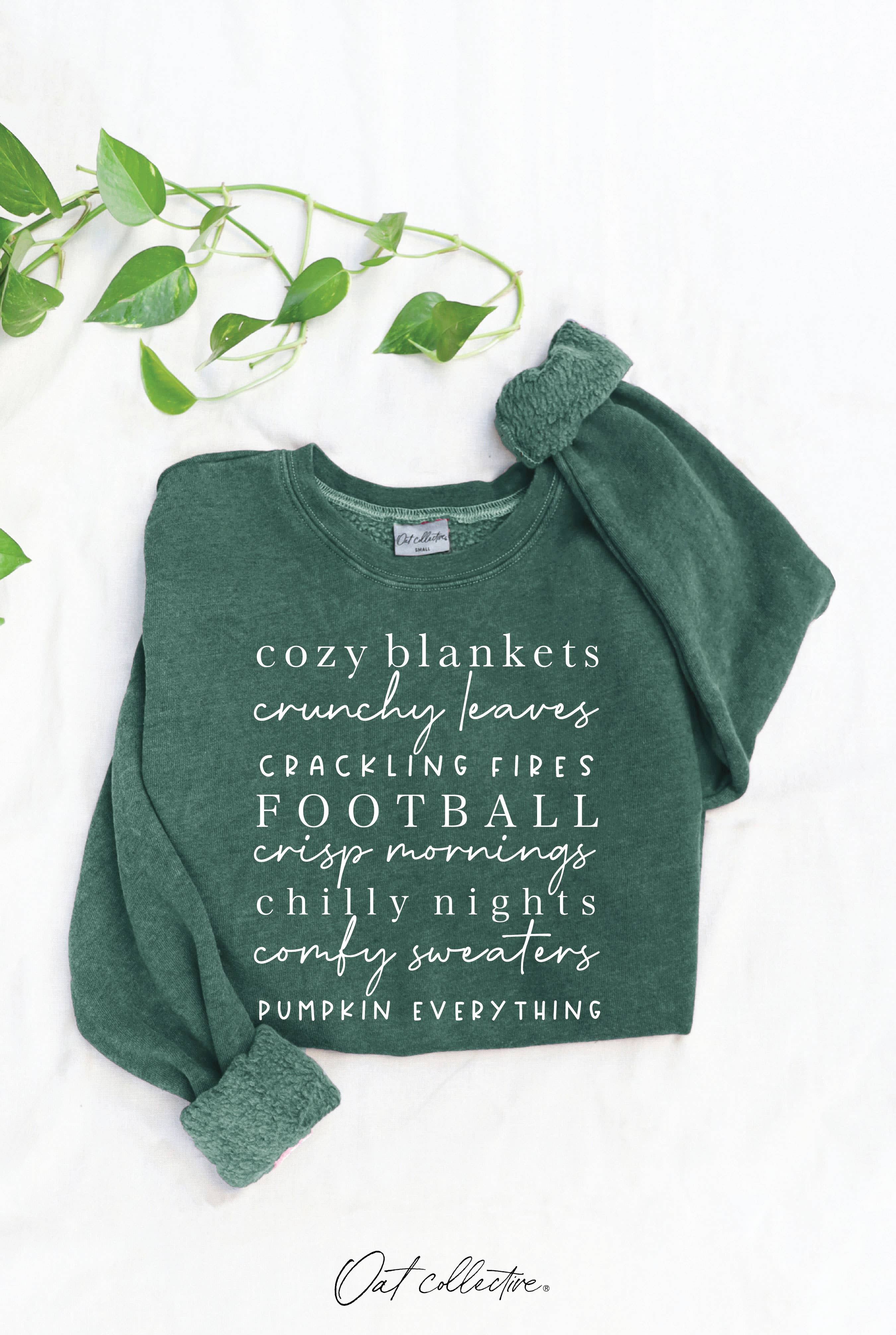"COZY BLANKETS" Sweatshirt