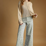 J7541   BUTTON FRONT EASY KNITTED CARDIGAN