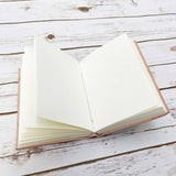 "If A Story" Handmade Quote Leather Journal - 5x7 Brown