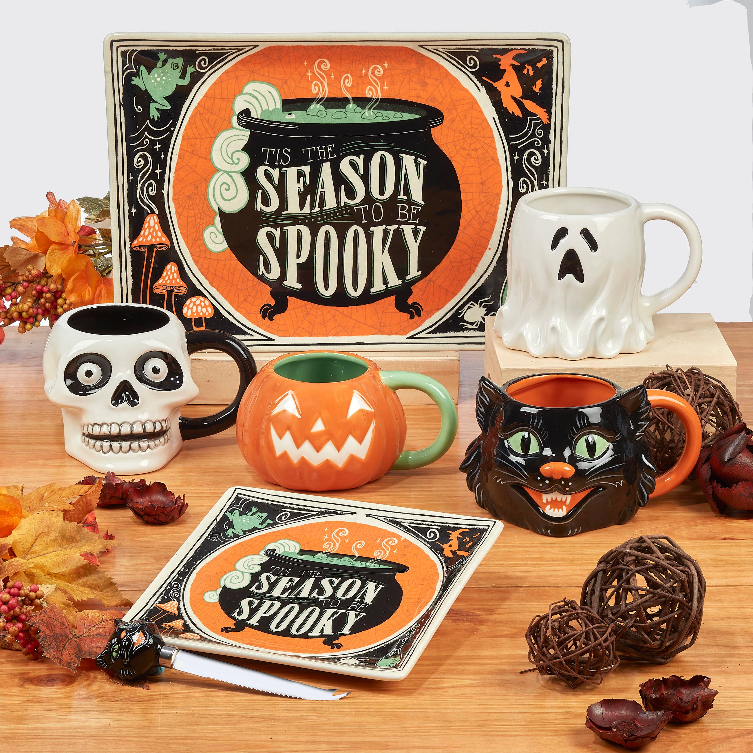 Scaredy Cat Halloween Mug