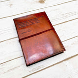 Robert Frost Refillable Leather Journal