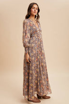 Flowy Button Down Maxi Dress