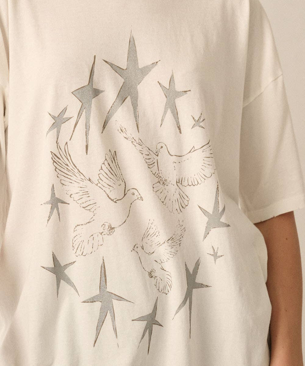 Stars And Doves Graphic Tee