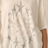 Stars And Doves Graphic Tee