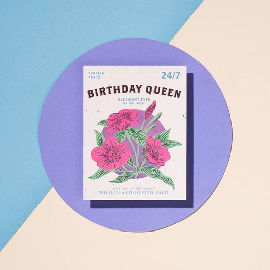 "Birthday Queen" Birthday Card
